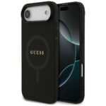 Guess Saffiano Classic Logo MagSafe Case for iPhone Air Black