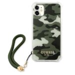 Guess GUHCN61KSARKA iPhone 11 6,1" / Xr khaki hardcase Camo Collection - imagine 3