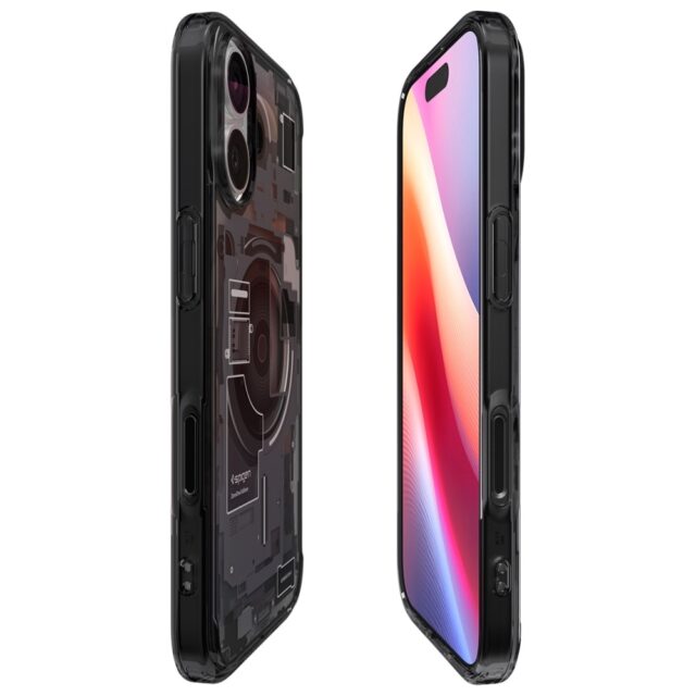 Spigen Ultra Hybrid Mag MagSafe Case for iPhone 17 Zero One Black - imagine 6