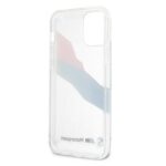 Etui BMW BMHCP12MSKTGT iPhone 12 / 12 Pro 6,1" transparent hardcase Motorsport Tricolor - imagine 7