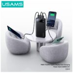 USAMS PB80 Power Bank PD20W 10000mAh white - imagine 4