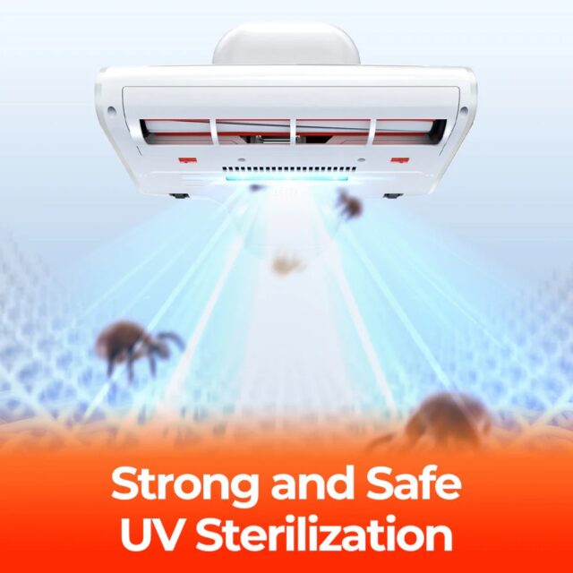 UWANT M300 | Mattress vacuum cleaner | dust mite removal, 13 kPa - imagine 4