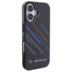 BMW BMHCP16M23HTRAK iPhone 16 Plus 6.7" black hardcase Motorsport IML Random Stripes - imagine 4