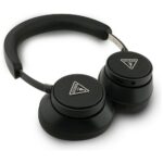Over-ear headphones Guess Bluetooth ENC Saffiano Triangle Logo black - imagine 4