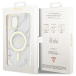 Guess GUHMP14MPCUMAH iPhone 14 Plus/ 15 Plus 6.7" white hardcase Marble MagSafe - imagine 8
