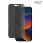 PanzerGlass Ultra-Wide Fit iPhone 14 ProMax 6,7" Privacy Screen Protection Antibacterial Easy Aligner Included P2786