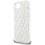 Case Karl Lagerfeld IML Repeat Logo for iPhone 16e gold - imagine 6