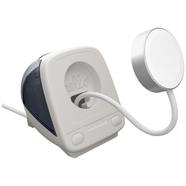 Stand Spigen Classic C1 for Apple Watch gray - imagine 8