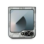 DKNY DKHCZF6PCPTSSE Z Flip6 F741 beige Chequered Pattern Printed Stripes - imagine 3