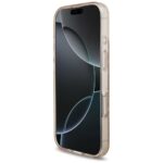 Guess IML Flowers Electro Pearl Strap MagSafe Case for iPhone 17 Pink - imagine 5