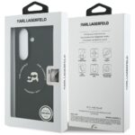 Case Karl Lagerfeld Karl&Choupette Logo  MagSafe for Samsung Galaxy Z Fold7 black - imagine 8