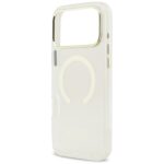 Guess Metal Outline MagSafe case for iPhone 17 Pro Max silver - imagine 6
