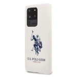 US Polo USHCS69SLHRWH S20 Ultra G988 white Silicone Collection - imagine 2