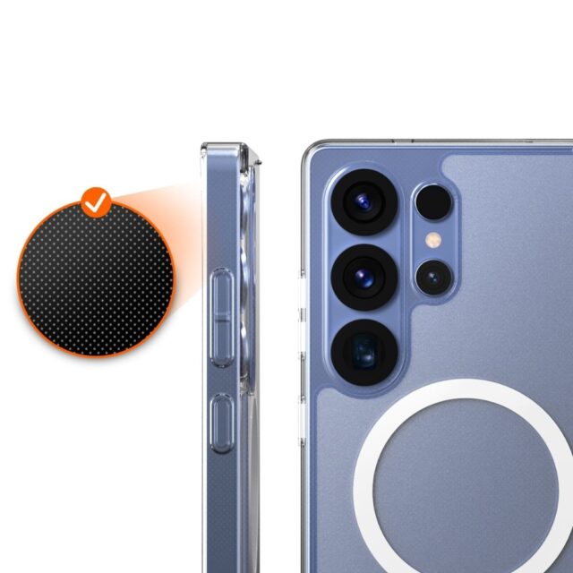 Araree Duple M case for Samsung Galaxy S25 Ultra transparent matt - imagine 3