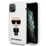 Karl Lagerfeld KLHCN58SLFKWH iPhone 11 Pro hardcase white Silicone Iconic