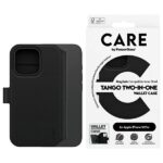 CARE by PanzerGlass Feature Tango 2in1   Wallet iPhone 16 Pro 6.3" MagSafe  black 1330