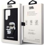 Karl Lagerfeld KLHCS23LSANKCPK S23 UltraS918 hardcase black Saffiano Karl & Choupette - imagine 8