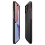 Spigen Thin Fit iPhone 15 Plus / 14 Plus 6.7" black ACS06639 - imagine 8