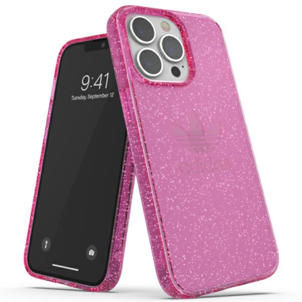 Adidas OR Protective iPhone 13 Pro / 136,1" Clear Case Glitter pink 47121