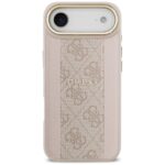 Case Guess 4G Stripe MagSafe for iPhone 17 Air pink - imagine 3