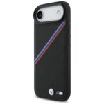 BMW M Tricolor Metal Logo MagSafe Case for iPhone Air Black - imagine 2