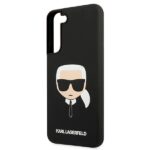 Karl Lagerfeld KLHCS22MSLKHBK S22+ S906 black hardcase Silicone Karl`s Head - imagine 6