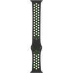 Pasek Apple Watch MXQW2FE/A 38/40/41mm Nike Sport Brand czarno-limonkowy/black-lime blast - imagine 3