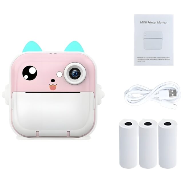 Instant camera for children MajesticLine blue - imagine 8