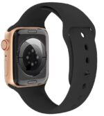 Smartband Extralink Lifestyle Smartwatch F89, Gold + Pink/Black Band - imagine 3