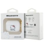 Hello Kitty HKAP3DKHSH AirPods Pro Cover White Silicone 3D Kitty Head - imagine 3