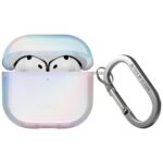 Case UNIQ Iridescia for AirPods 4 Hang Case holo quartz