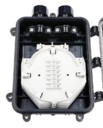 Extralink Bruce | FTTX Closure | 4 trays, 96 core, black - imagine 5