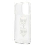 Karl Lagerfeld KLHCP13LKCTUGLS iPhone 13 Pro / 13 6,1" silver hardcase Glitter Karl`s & Choup - imagine 7