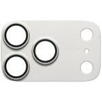 Tempered glass for lens PanzerGlass Fender Camera Protector for iPhone 17 Pro silver - imagine 3