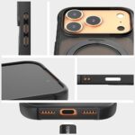 Araree Duple M Stand MagSafe Case for iPhone 17 Pro Black - imagine 2