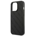 Karl Lagerfeld KLHCP13XPTLK iPhone 13 Pro Max 6,7" hardcase black Perforated Allover - imagine 6
