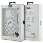 Karl Lagerfeld KLHMP15XHCKCKLCT iPhone15 Pro Max 6.7" transparent hardcase IML Crossbody Monogram Ka - imagine 6