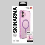 Skinarma case Saido iPhone 16 Plus 6.7"  Magnetic Charging pink - imagine 5