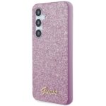 Guess GGUHCS24MHGGSHU S24+ S926 purple hardcase Glitter Script - imagine 2