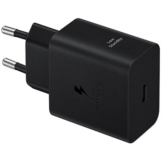 Wall charger Samsung EP-T4511NBEGEU PD 45W USB-C 3A black - imagine 2