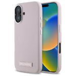 Karl Lagerfeld KLHMP16SPGMSRPP iPhone 16 6.1" pink hardcase FW Metal Plate MagSafe