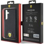 Ferrari FEHCS24SN3PUK S24 S921 black hardcase Carbon Stitched Bottom - imagine 8