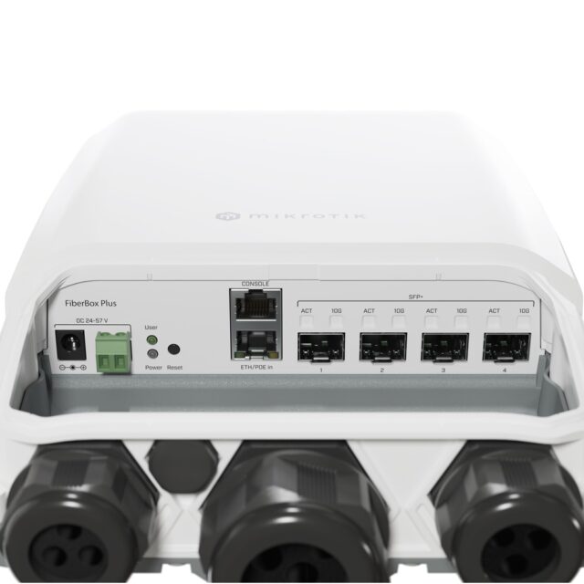 MikroTik CRS305-1G-4S+OUT | Switch | 1x RJ45 1000Mb/s, 4x SFP+, IP66 - imagine 4