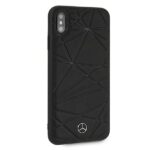 Mercedes MEPERHCI65QGLBK iPhone Xs Max black hardcase Twister - imagine 5