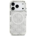 Karl Lagerfeld IML KL Monogram MagSafe Case for iPhone 17 Pro Max White - imagine 3