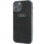 Audi Carbon Fiber iPhone 12 / 12 Pro 6.1" black hardcase AU-TPUPCIP12P-R8/D2-BK - imagine 3