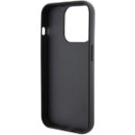 Karl Lagerfeld KLHCP15XGSACHPK iPhone 15 Pro Max 6.7" black hardcase Gripstand Saffiano Choupe - imagine 8