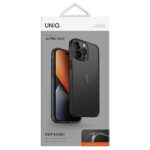 UNIQ Air Fender Case iPhone 14 Pro Max 6,7" smoked grey tinted - imagine 10