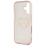 Guess GUHCP16SHCHGSPP iPhone 16 6.1" pink hardcase IML Heart - imagine 7