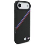 BMW M Tricolor Metal Logo MagSafe Case for iPhone Air Black - imagine 4